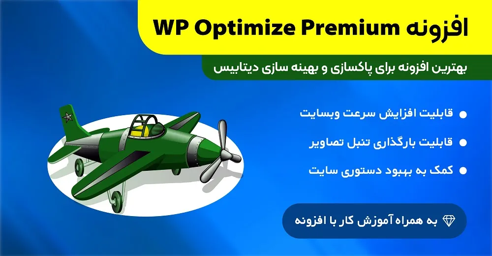 افزونه بهینه سازی دیتابیس | Optimize Premium